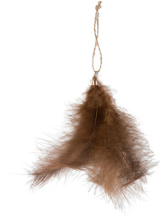 Suspension de Noël en Suspension de Noël Marron - 1