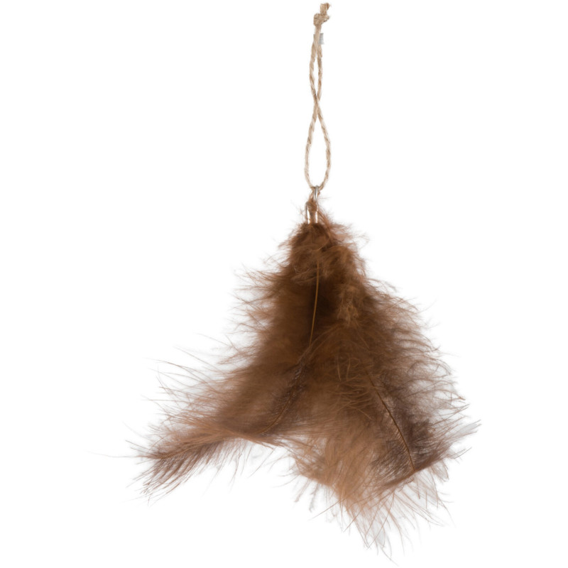 Suspension de Noël en Suspension de Noël Marron - 1
