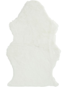 Tapis Original Voska 60x95 en Fourrure artificielle Blanc - 1