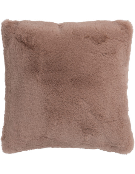 Coussin Carré Cutie 45x45 en Polyester Rose poudré - 1