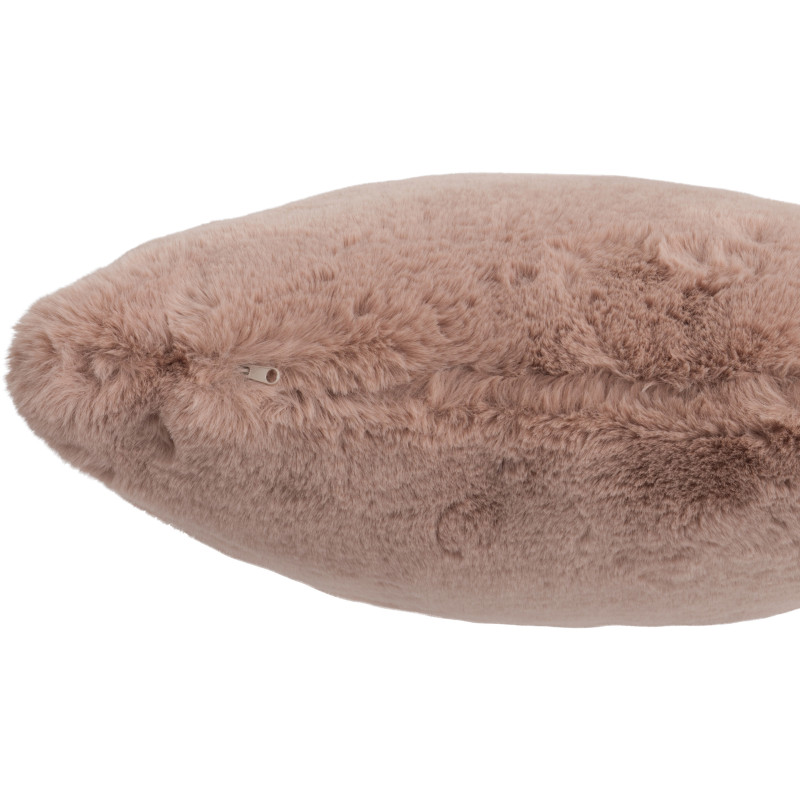 Coussin Carré Cutie 45x45 en Polyester Rose poudré - 2