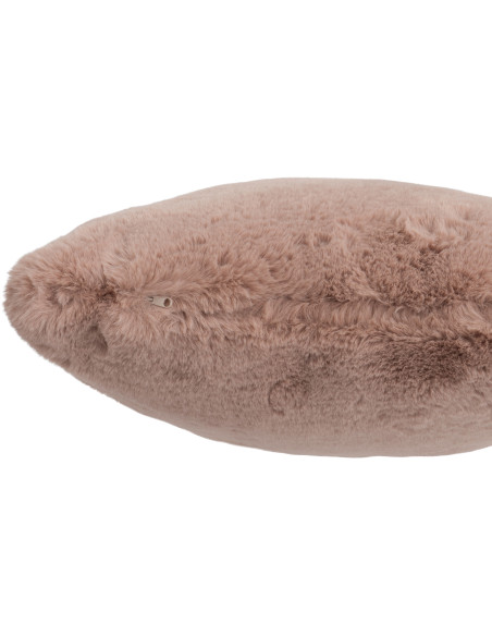 Coussin Carré Cutie 45x45 en Polyester Rose poudré - 2