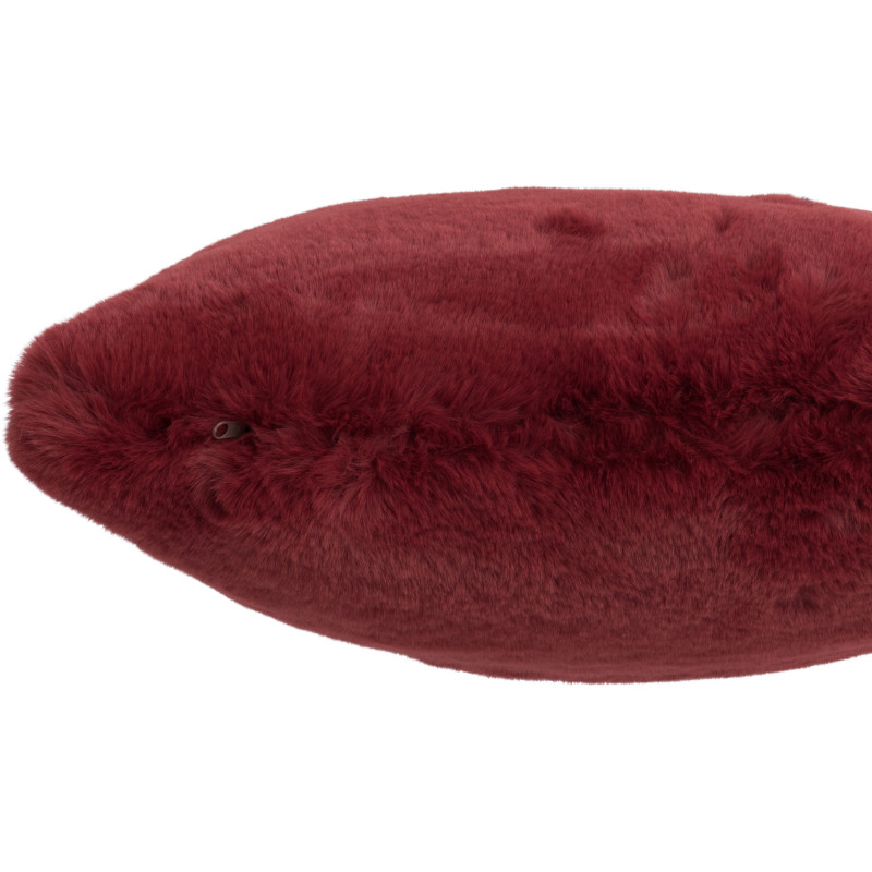 Coussin Carré Cutie 45x45 en Polyester Rouge cerise - 2