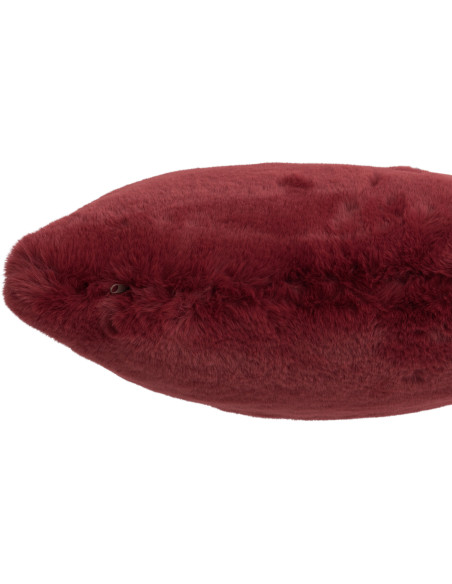 Coussin Carré Cutie 45x45 en Polyester Rouge cerise - 2