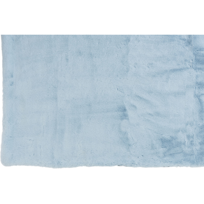 Plaid 130x180 Cutie en Polyester Bleu clair - 3