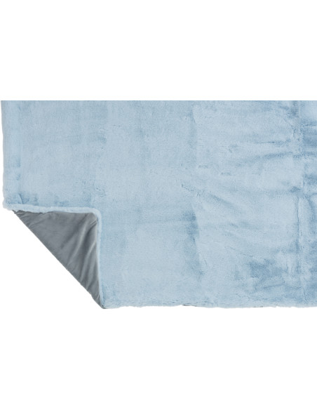Plaid 130x180 Cutie en Polyester Bleu clair - 4