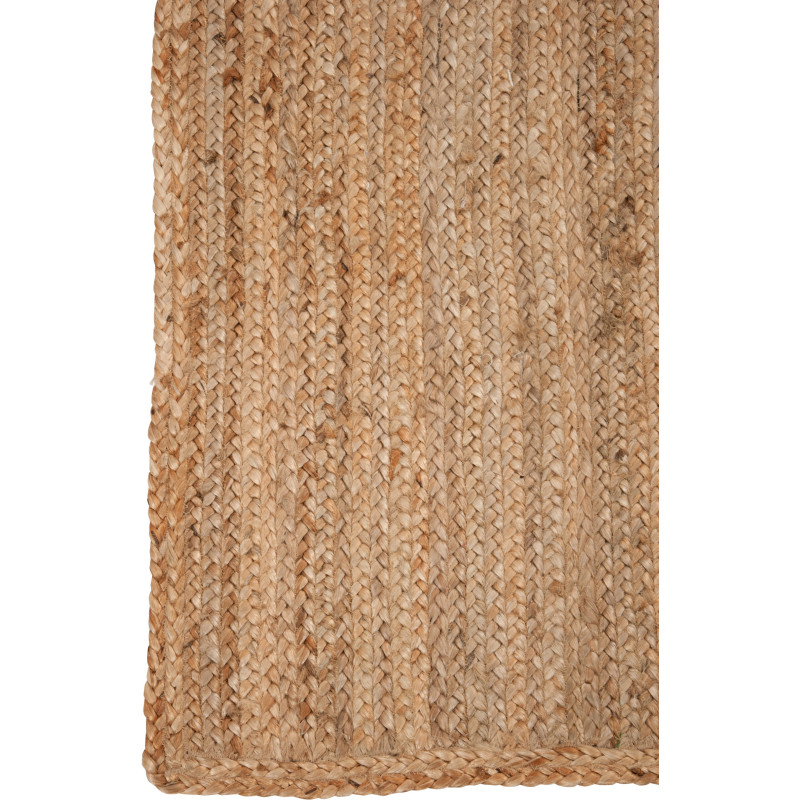Tapis Rectangulaire Zolwe 180x120 en Jute Naturel - 3