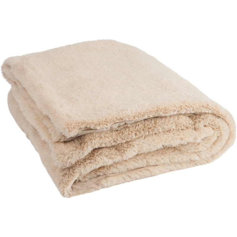 Plaid 130x180 Cutie en Polyester Beige - 1