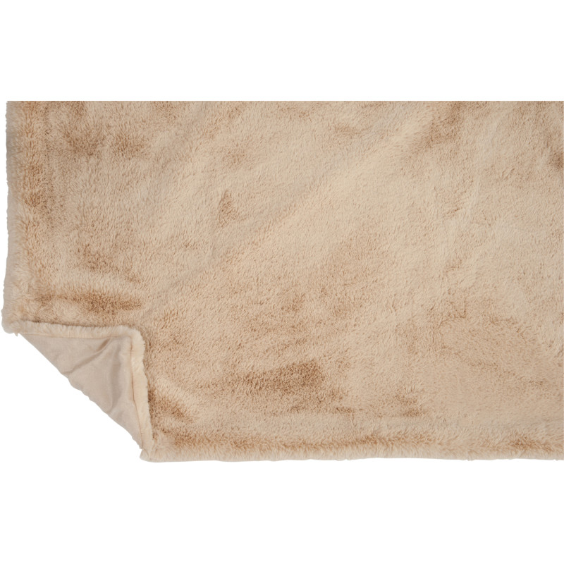 Plaid 130x180 Cutie en Polyester Beige - 4