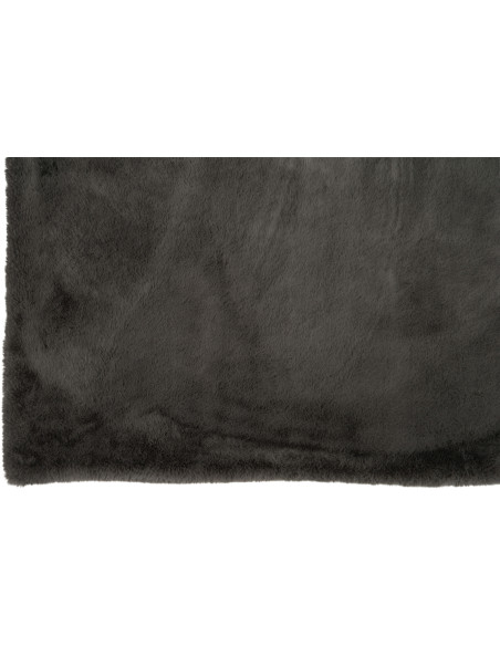 Plaid 130x180 Cutie en Polyester Gris foncé - 3