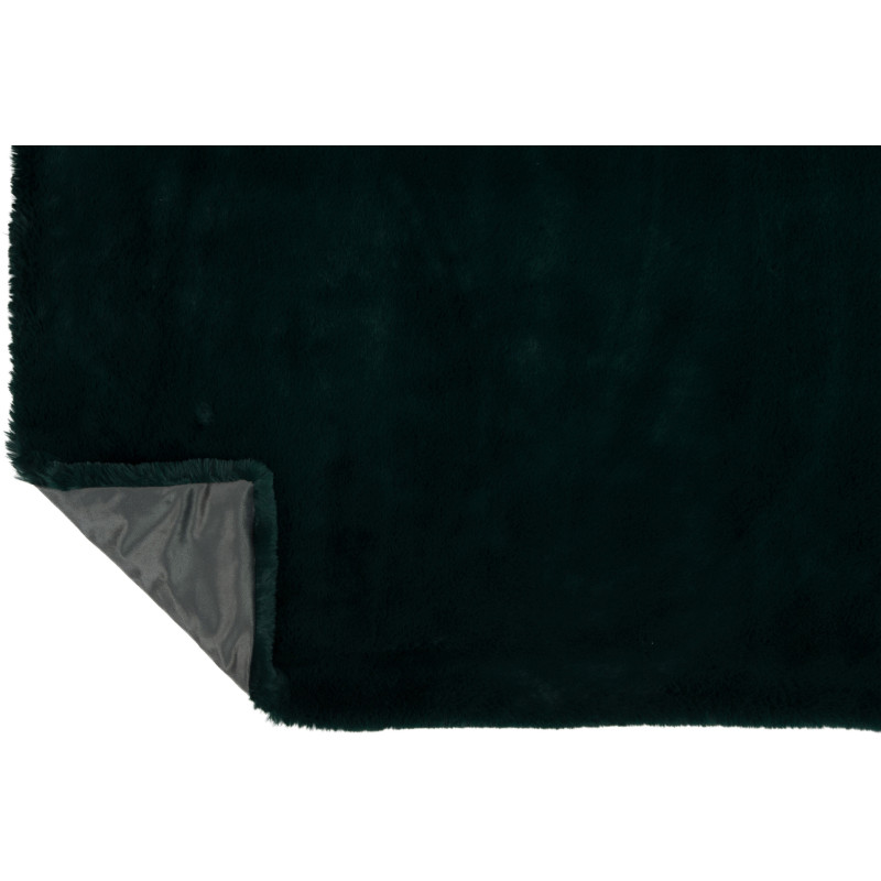 Plaid 130x180 Cutie en Polyester Vert foncé - 4