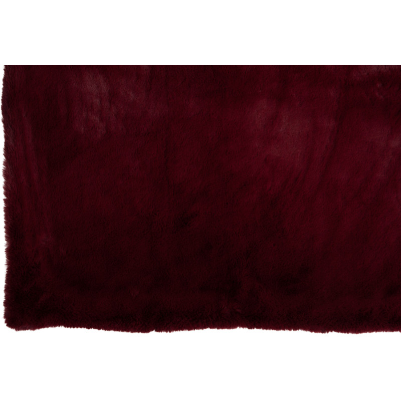 Plaid 130x180 Cutie en Polyester Rouge - 3