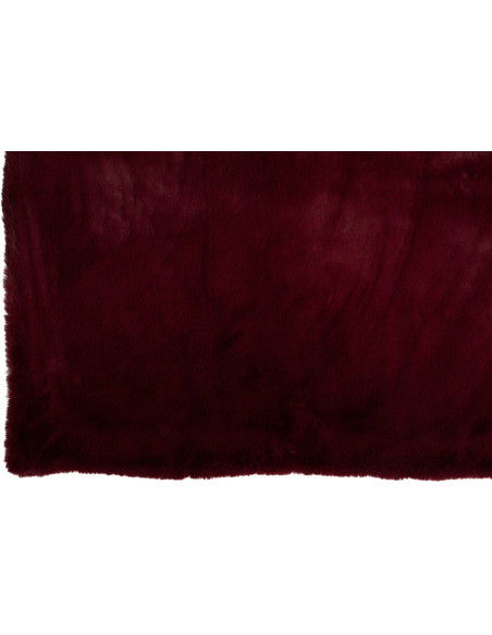 Plaid 130x180 Cutie en Polyester Rouge - 3