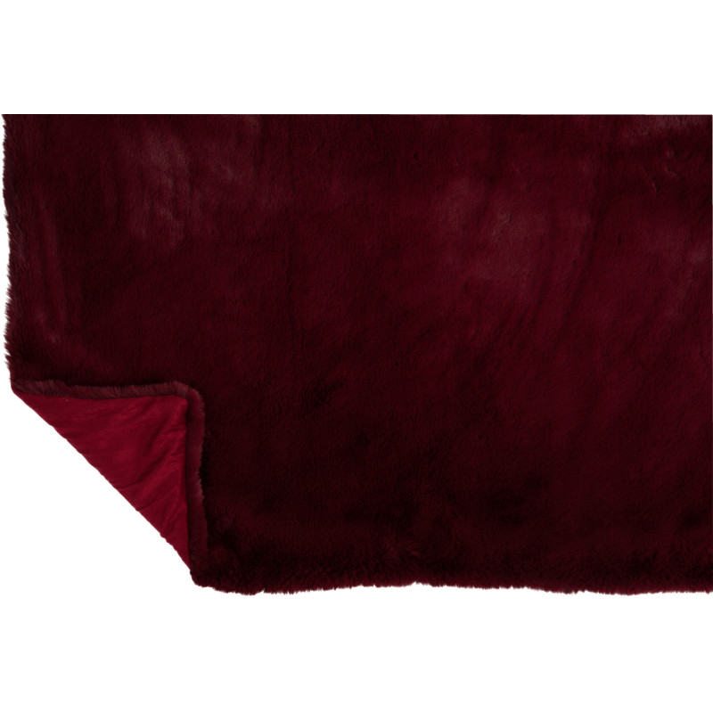 Plaid 130x180 Cutie en Polyester Rouge - 4