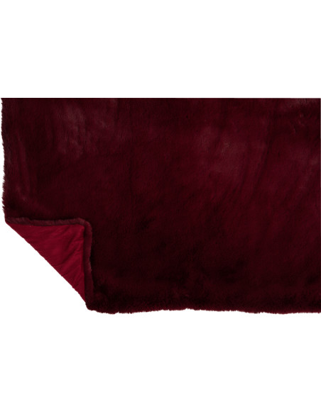 Plaid 130x180 Cutie en Polyester Rouge - 4