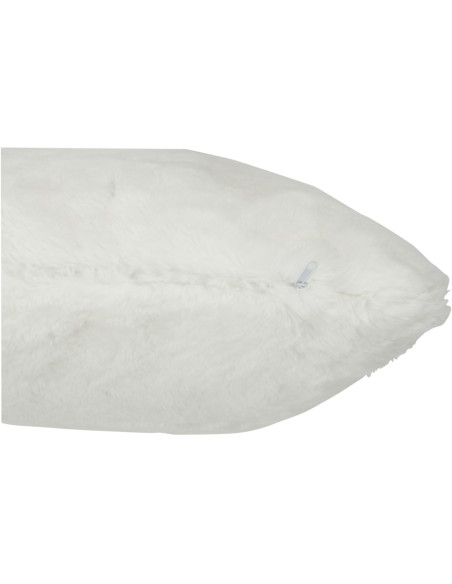 Coussin Carré Cutie 45x45 en Polyester Blanc - 3