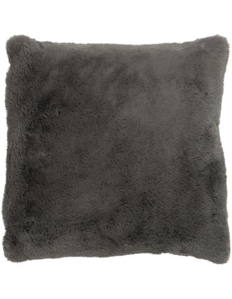 Coussin Carré Cutie 45x45 en Polyester Gris foncé - 1