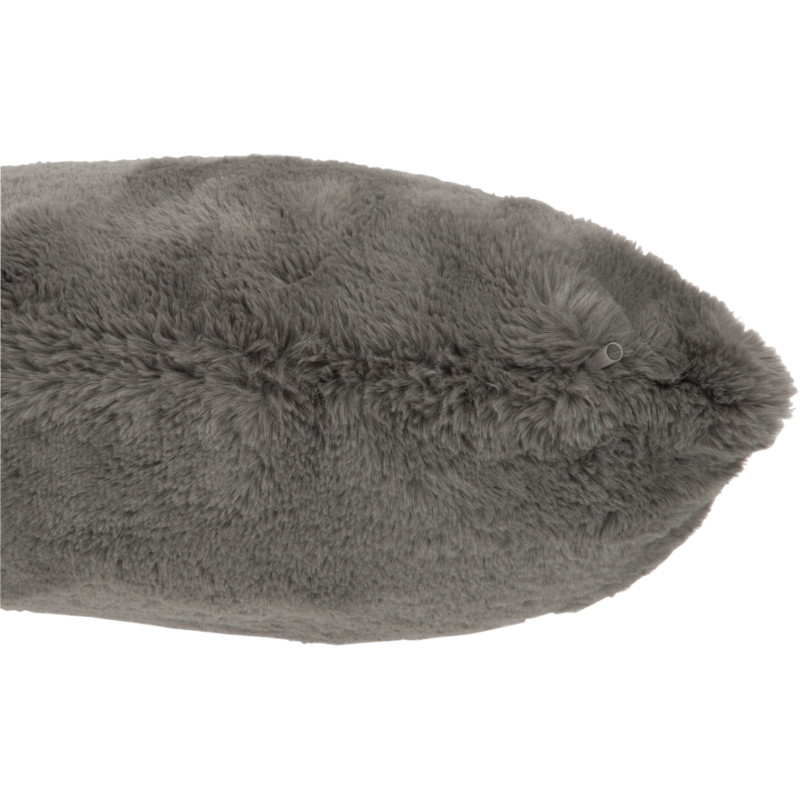 Coussin Carré Cutie 45x45 en Polyester Gris foncé - 3