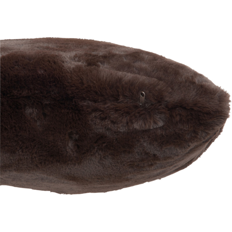 Coussin Carré Cutie 45x45 en Polyester Marron foncé - 2