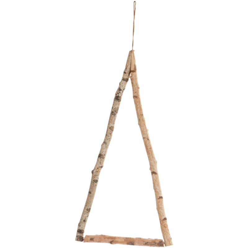 Suspension de Noël Sapin 80 cm en Bois de bouleau Naturel - 1