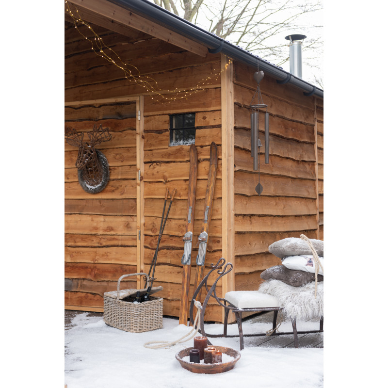 Coussin carré moelleux gris souris en polyester doux 45 cm - 3