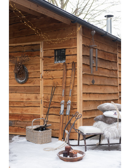 Coussin carré moelleux gris souris en polyester doux 45 cm - 3