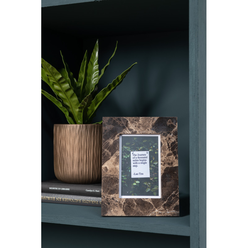 Cache-pot en Céramique Cuivré Gen Diamètre 15 cm (Lot de 2) - 2