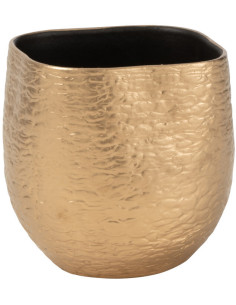 Cache-pot en Céramique Doré Audrey Diamètre 16 cm - 1