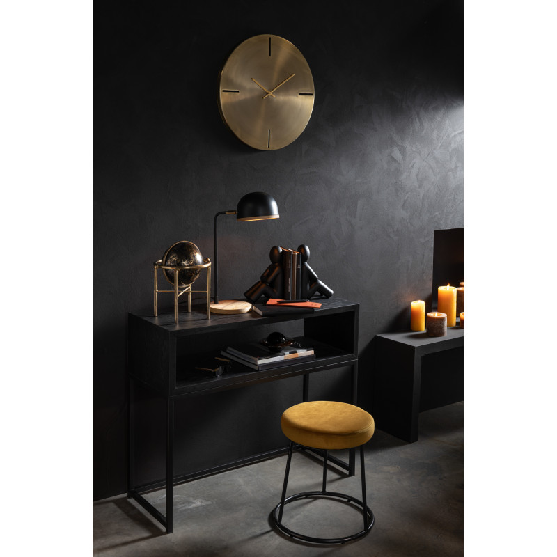 Lampe à poser Évi en Métal Noir Bois Naturel - 8