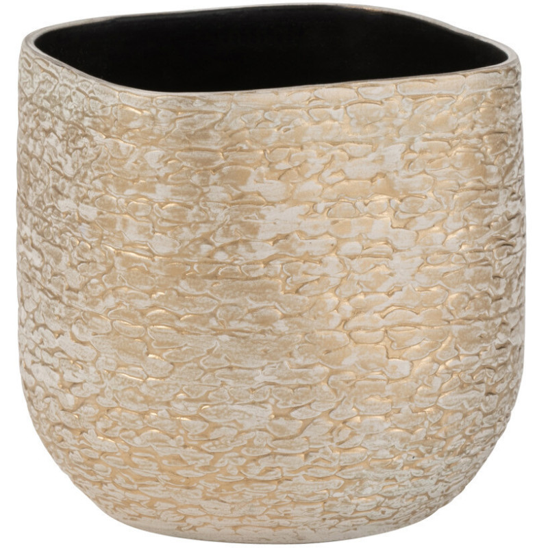 Cache-pot en Céramique Champagne Audrey Diamètre 18 cm - 1