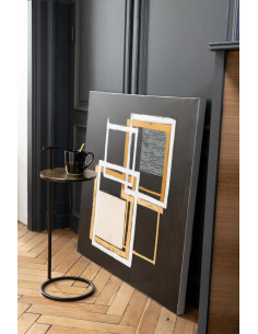 Mug Amour en Céramique Noir Doré (Lot de 3) - 2