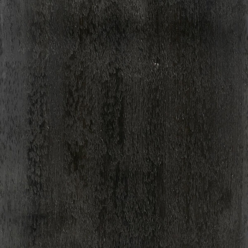 Vase moderne Ovale XXL Hauteur 100 cm en Métal Noir Amaran - 3