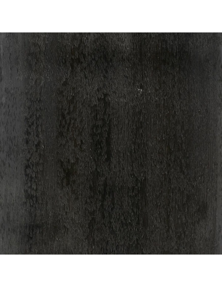 Vase moderne Ovale XXL Hauteur 100 cm en Métal Noir Amaran - 3