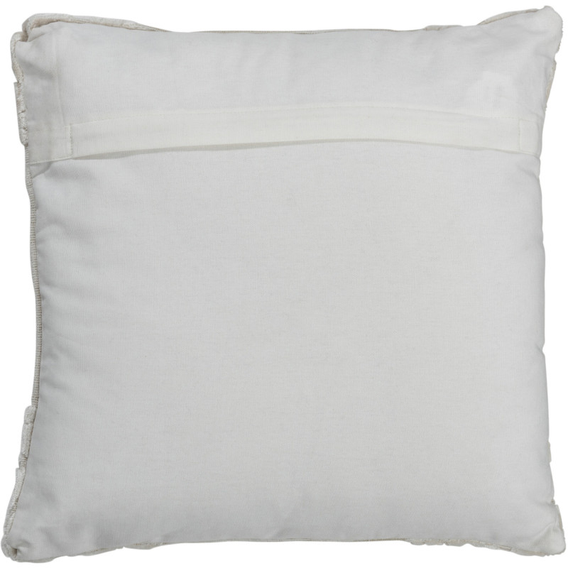 Coussin Carré Vendé 45x45 en Polyester Blanc - 3