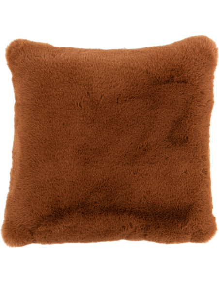 Coussin Carré Cutie 45x45 en Polyester Sienna Marron - 1