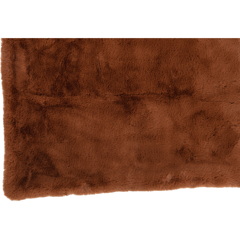 Plaid 130x180 Cutie en Polyester Sienna Marron - 3