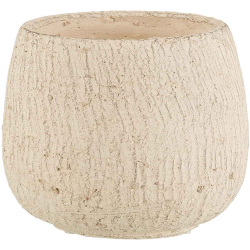 Cache-pot Diamètre 14 cm Imago en Terracotta Beige - 1