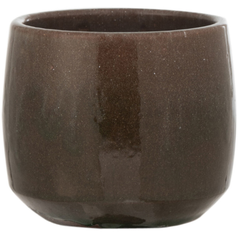 Cache-pot Diamètre 14 cm Vestino en Céramique Vert - 1