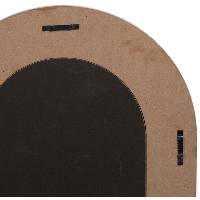 Miroir moderne Mural Ovale XL 50x80 en Bois Naturel Tyren - 2