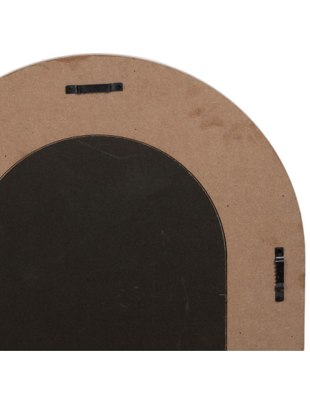 Miroir moderne Mural Ovale XL 50x80 en Bois Naturel Tyren - 2