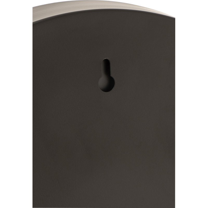 Miroir Mural Rond Rufus en Métal Noir - 2