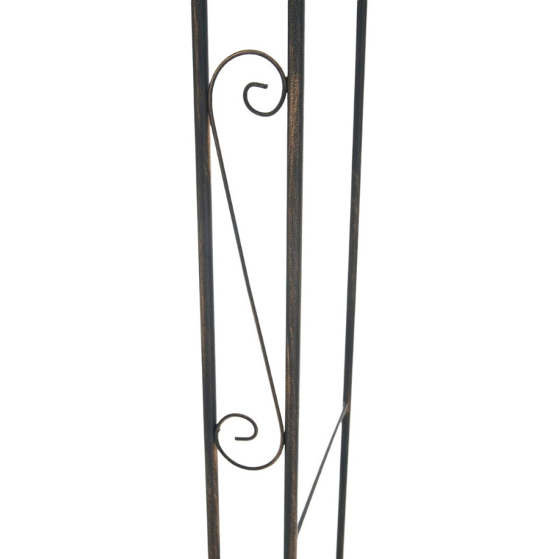 Arche de jardin style Art déco en Fer forgé Bronze Lucia - 3
