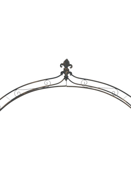 Arche de jardin style Art déco en Fer forgé Bronze Lucia - 6