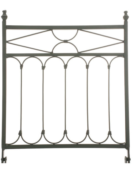 Chaise de jardin pliante en Fer forgé Vert vieilli Aleesha - 3