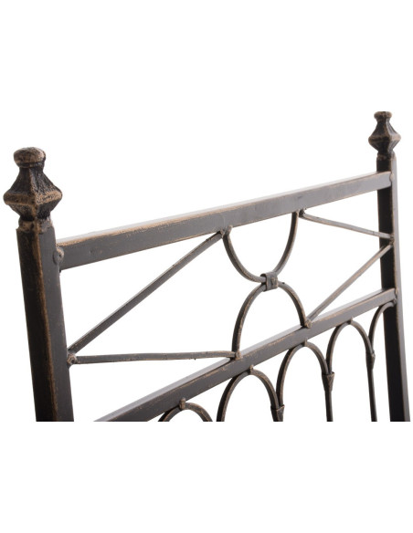 Chaise de jardin pliante en Fer forgé Bronze Aleesha - 6