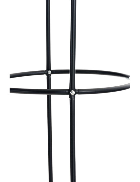 Tuteur obélisque plantes grimpantes en Métal Noir Hauteur 190 cm Heck - 4