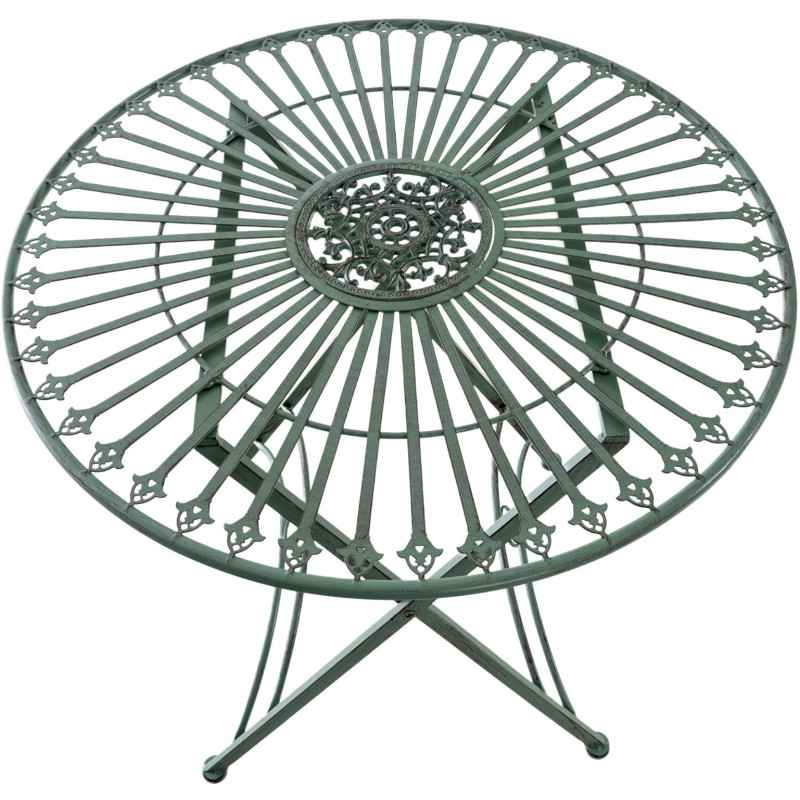 Lot De 6 Anneaux Décoratifs Forclaz - Fer Forgé Vert - Casto' CL 18