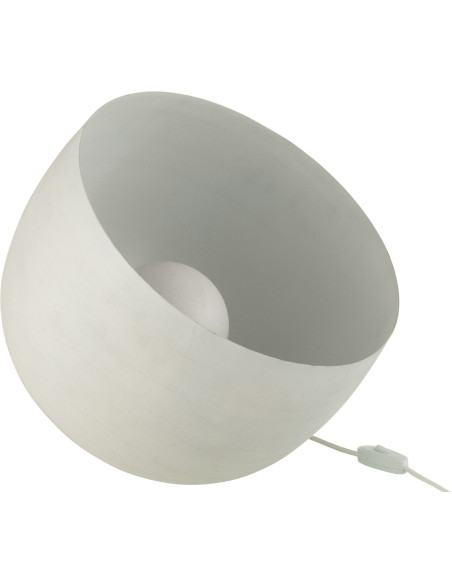 Lampe à poser Spot Jash en Métal Blanc - 1