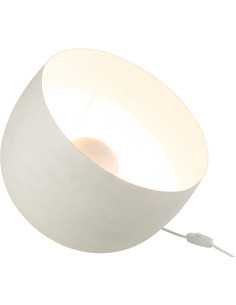 Lampe à poser Spot Jash en Métal Blanc - 1 2