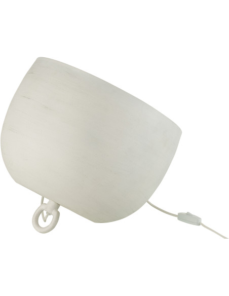 Lampe à poser Spot Jash en Métal Blanc - 4